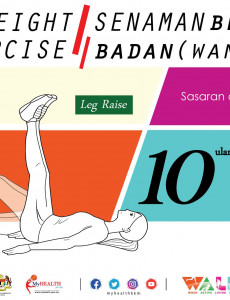 Senaman - Leg Raise